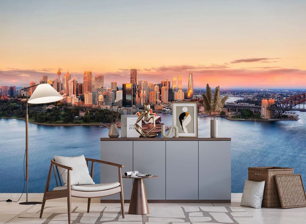 Modern Waterfront Skyline view 1