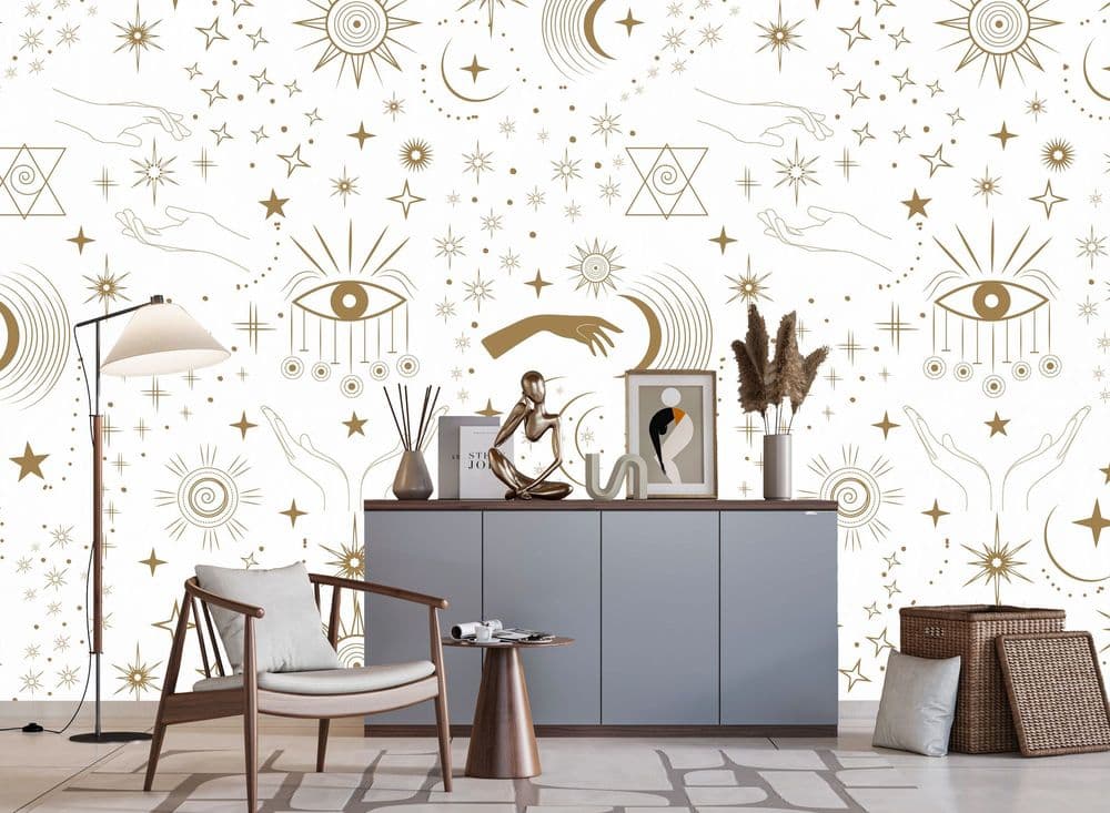 Celestial Moon & Stars view 1