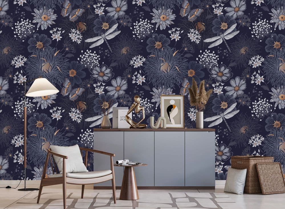 Midnight Flower Print view 1
