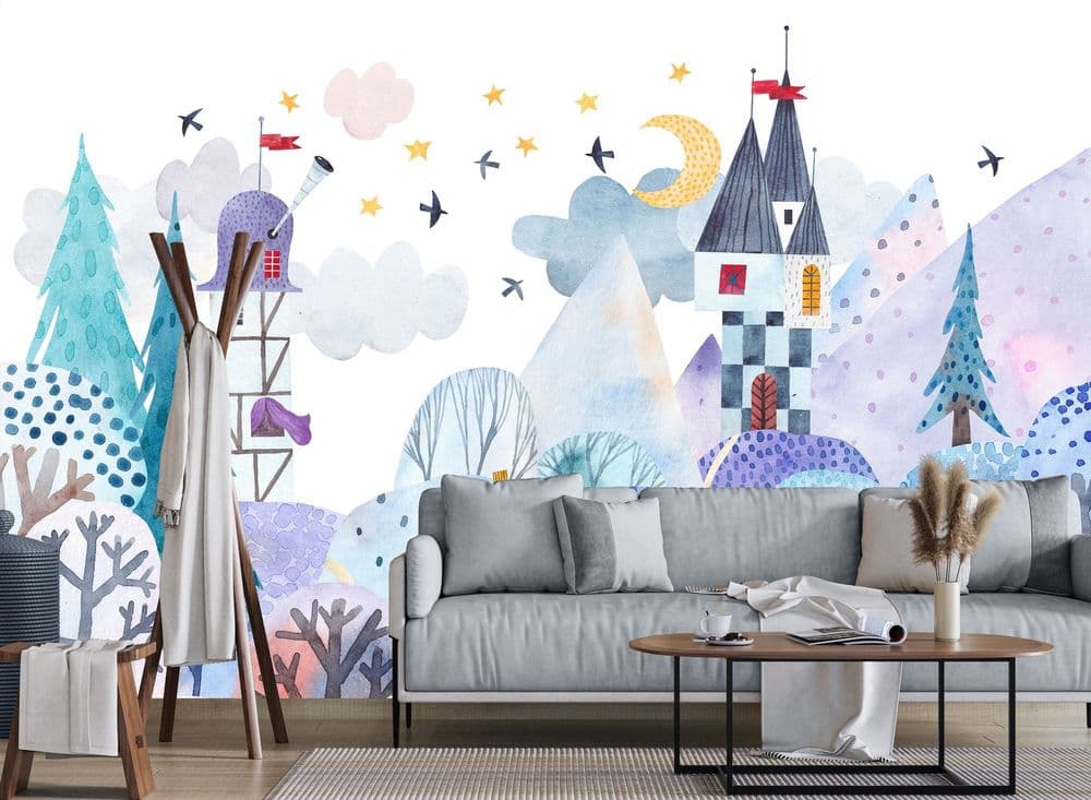 Pastel Fantasy Village view 1