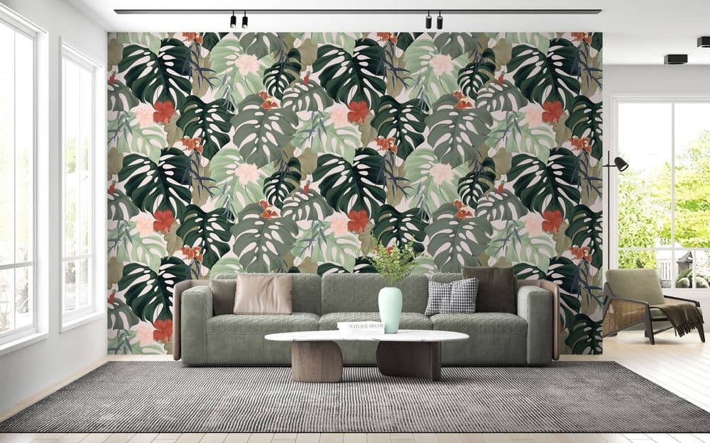 Tropical Floral view 1