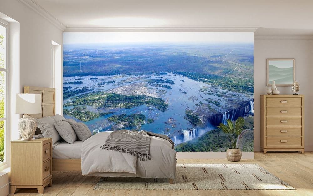 Aerial Waterfall view 1