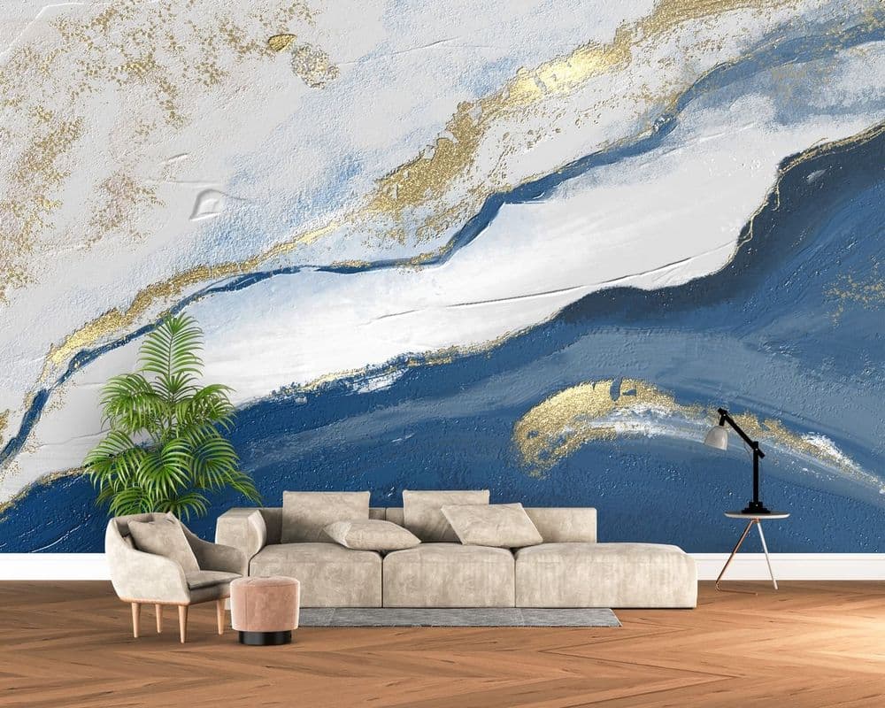 Modern Ocean Gold view 1
