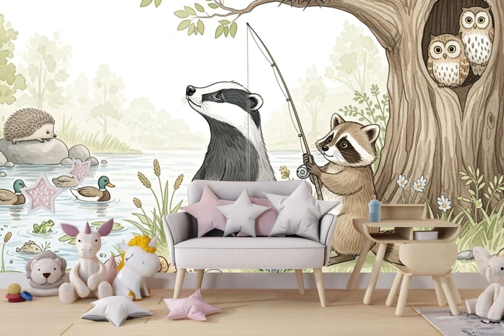 Raccoon and Badger’s Riverside Adventure view 1