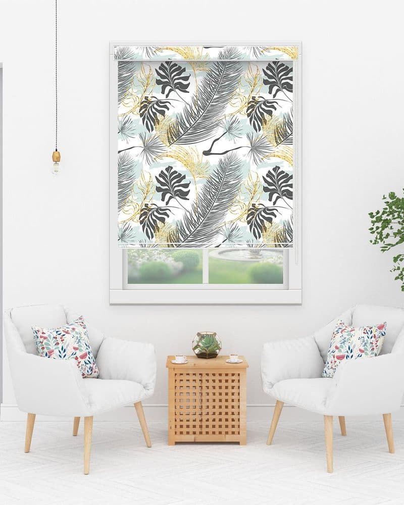 Tropical Palm Blinds view 1