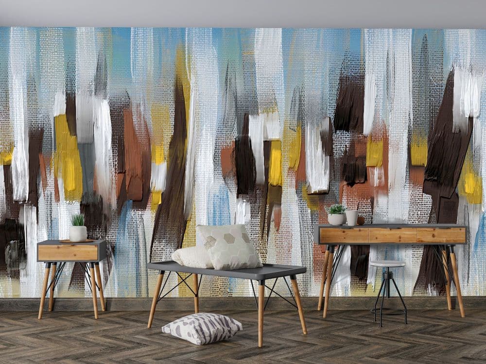 Colorful Abstract Strokes view 1