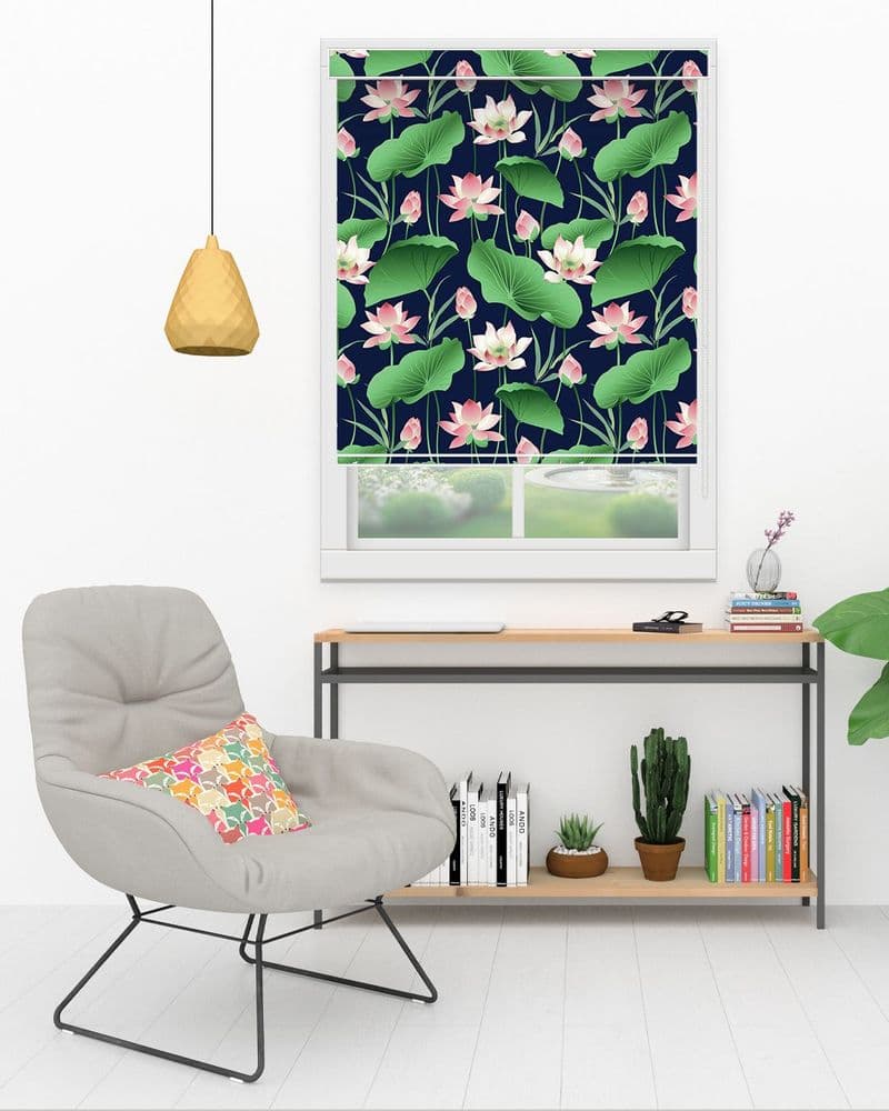 Dark Tropical Blinds view 1