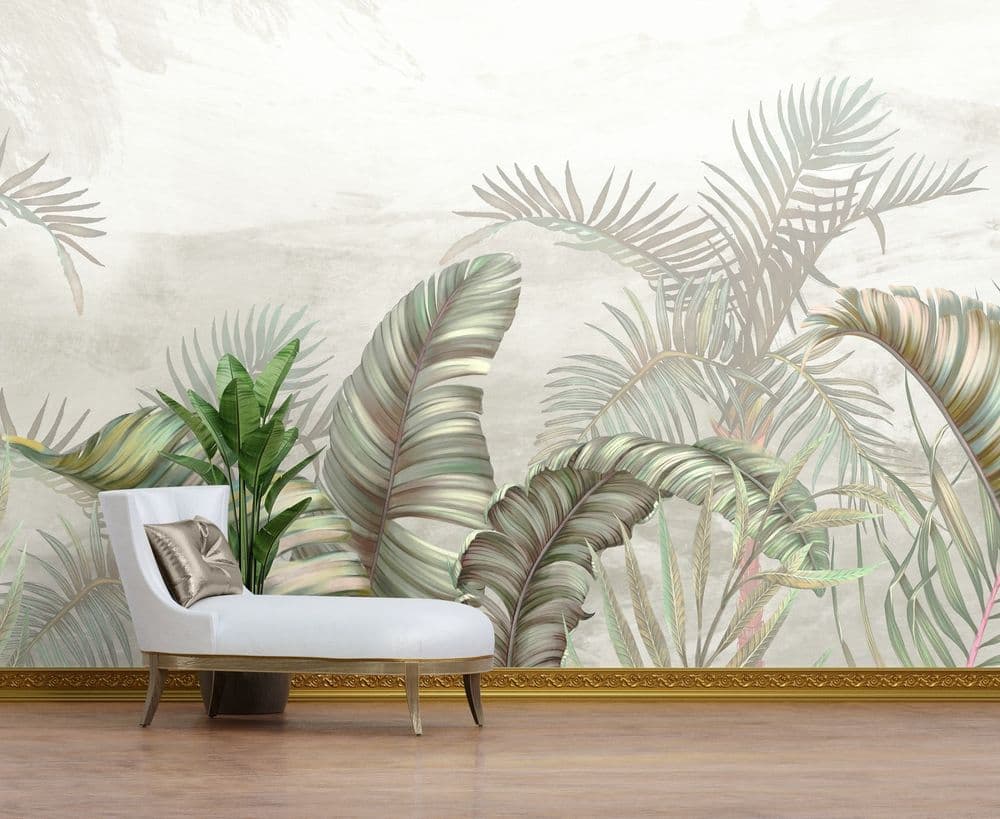 Tropical Palm Canvas view 1