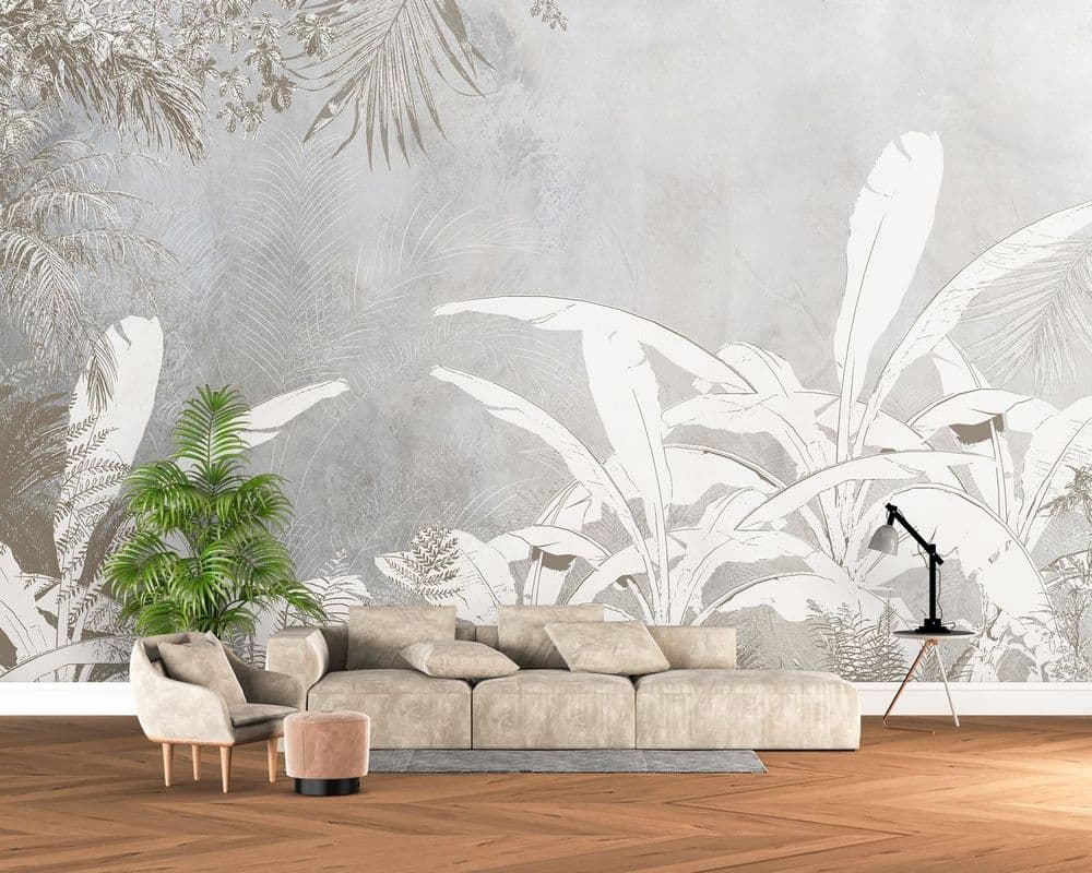 White Tropical Foliage view 1