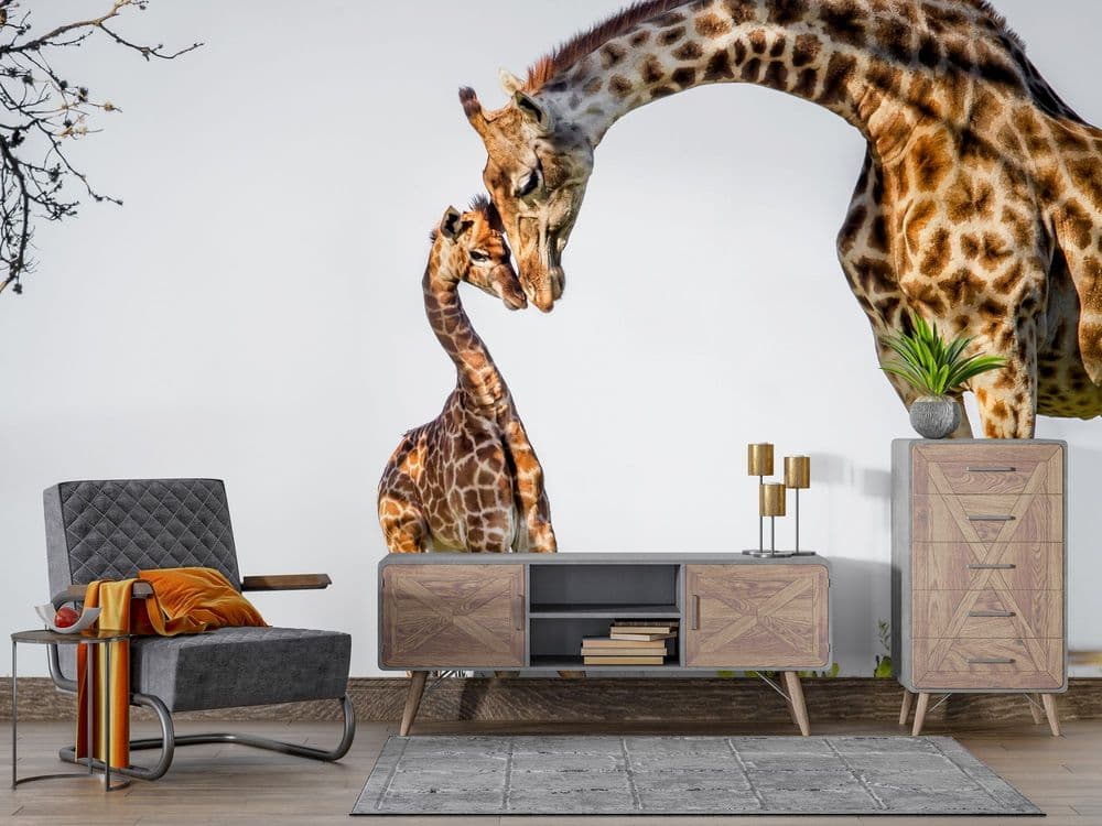 Giraffe Artistic Portrait view 1