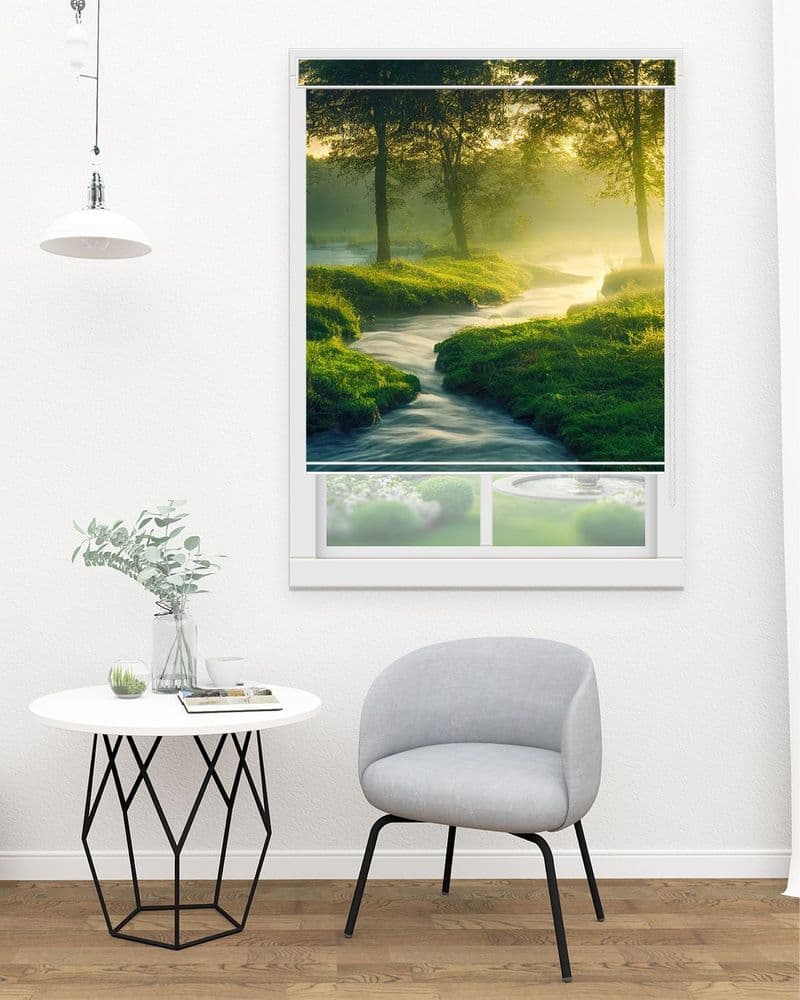 Sunlit Woodland view 1