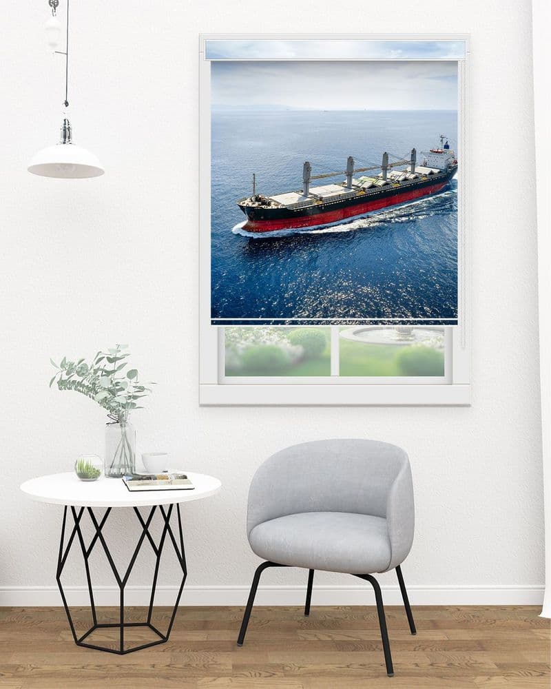 Ocean Freighter view 1