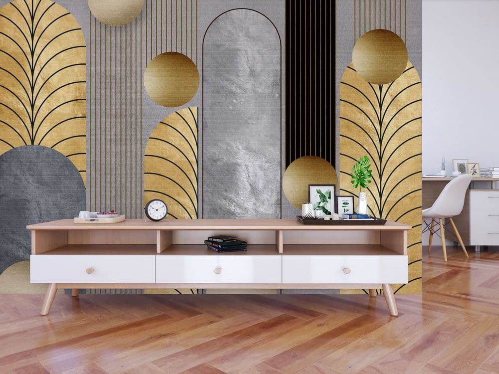 Art Deco Geometric Pattern view 1