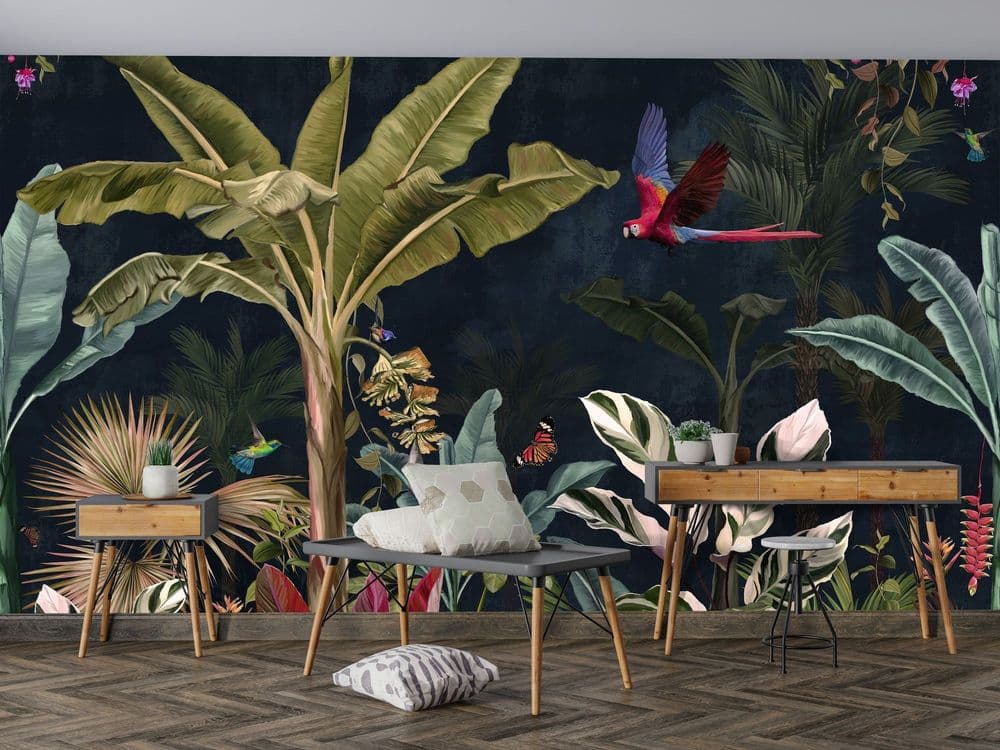 Dark Tropical Forest view 1