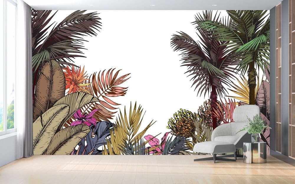 Multicolor Tropical view 1