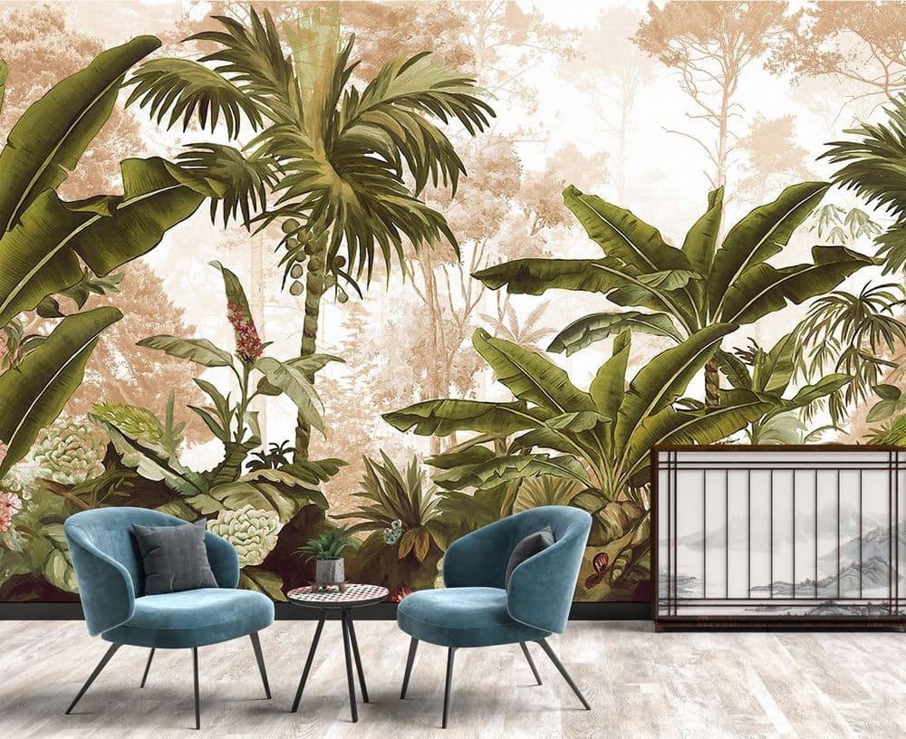 Tropical Palm Tree Wallpaper view 1