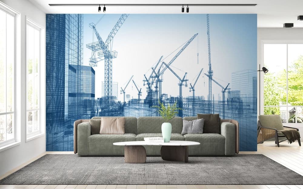 Construction Site Illustration view 1