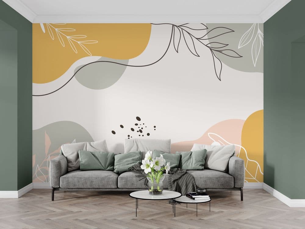 Pastel Botanical Pattern view 1