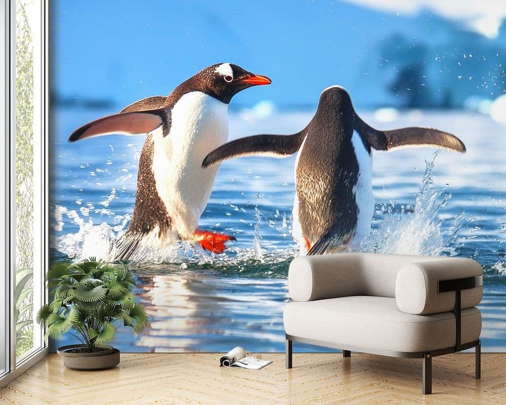 Penguins by the Sea view 1