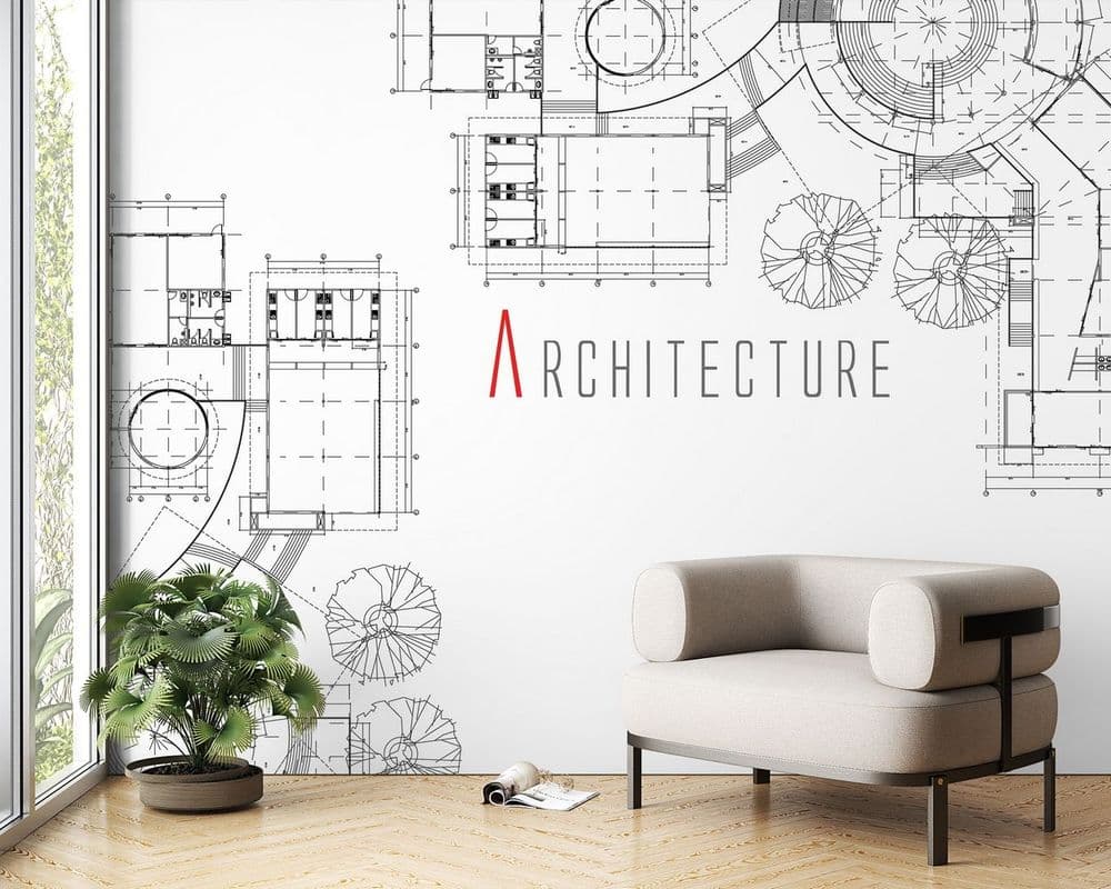 Architectural Blueprint Design view 1