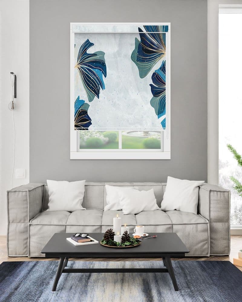 Blue Petal Drift view 1