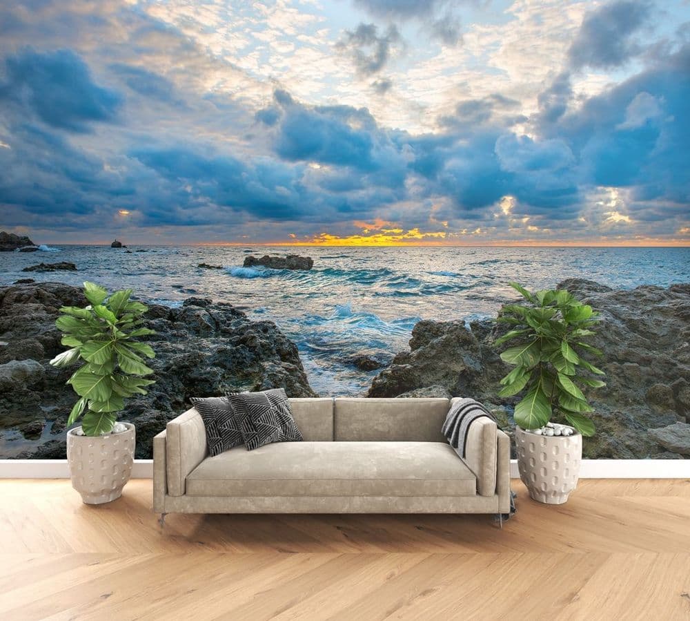 Ocean Rocky Shore view 1