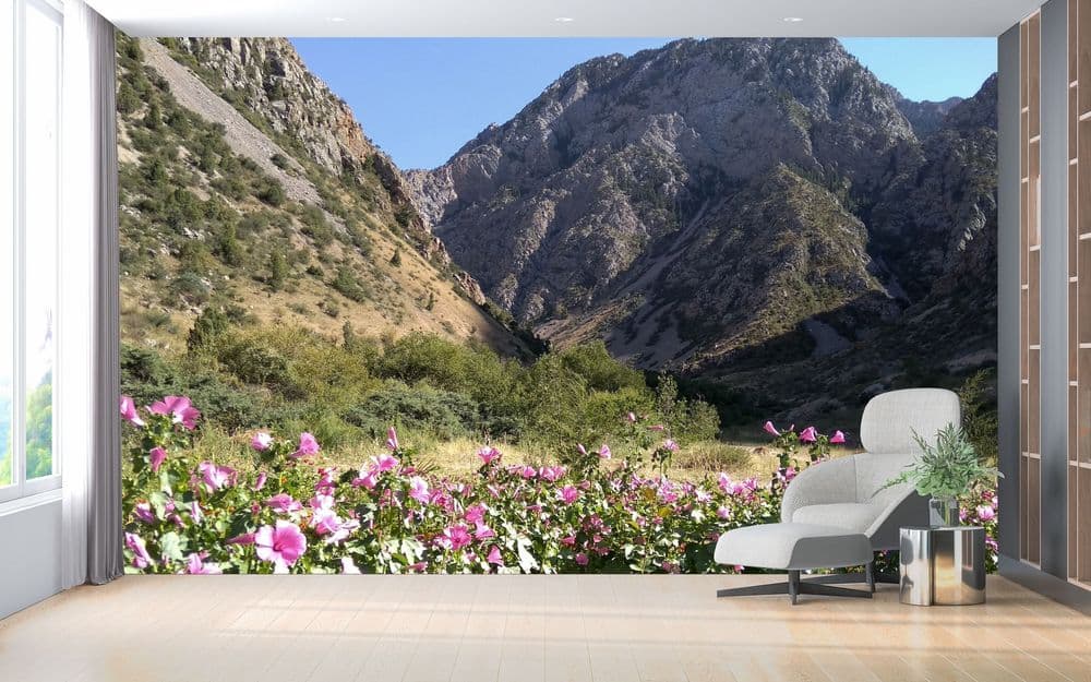 Floral Mountain Valley view 1