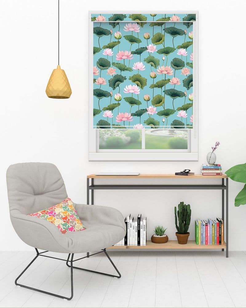 Pink Lotus Blinds view 1