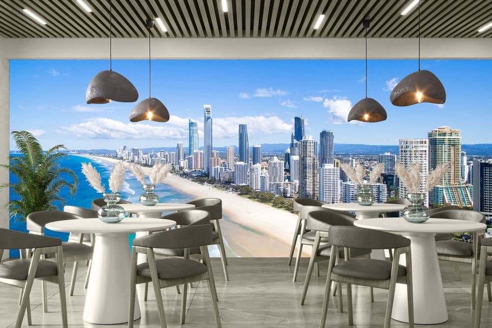 Beachfront Skyline view 1