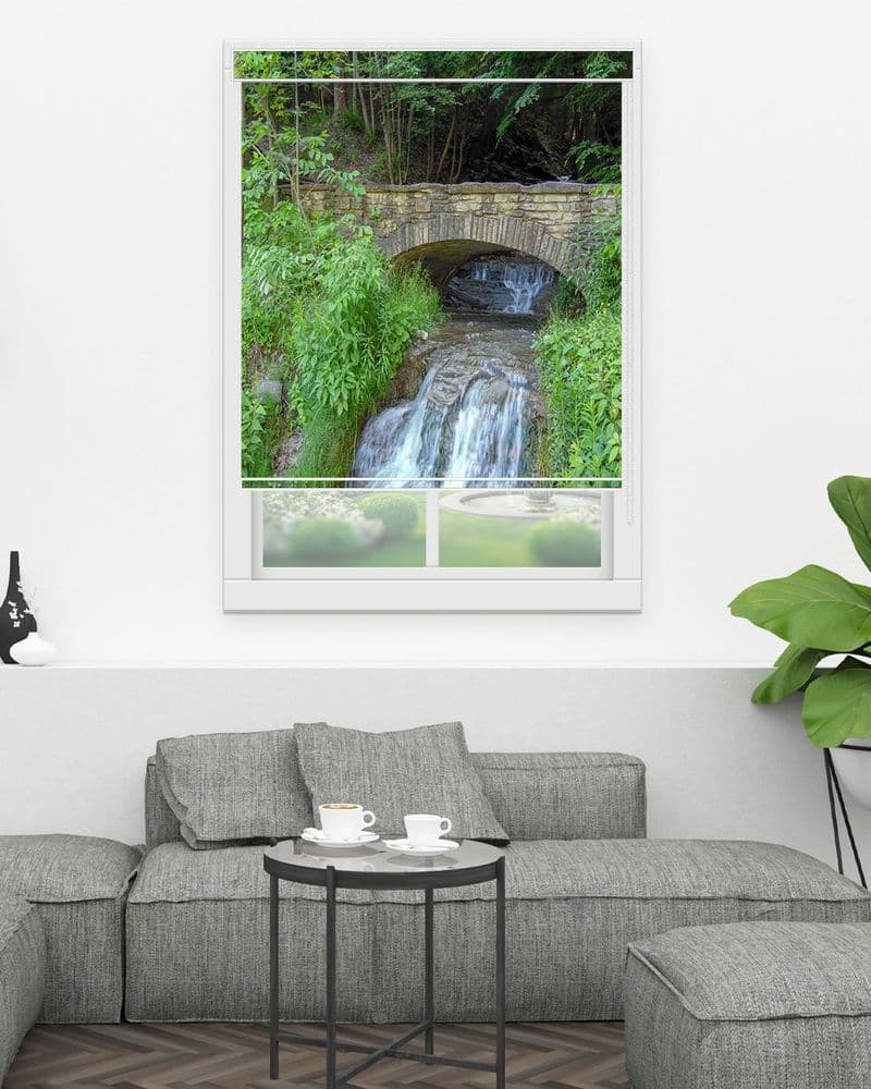 Forest Waterfall view 1