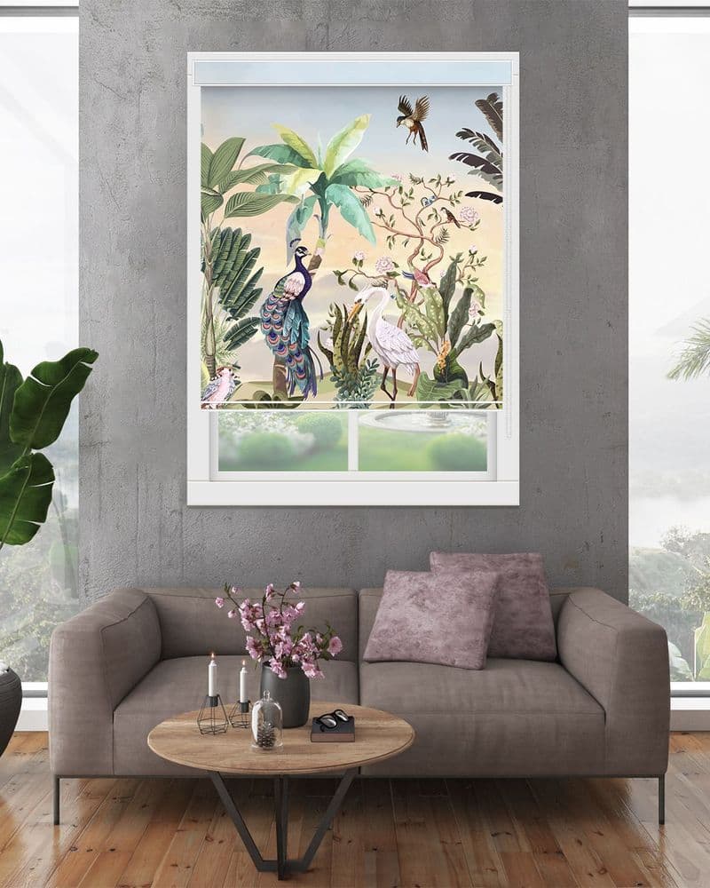 Banana Flamingo Jungle view 1