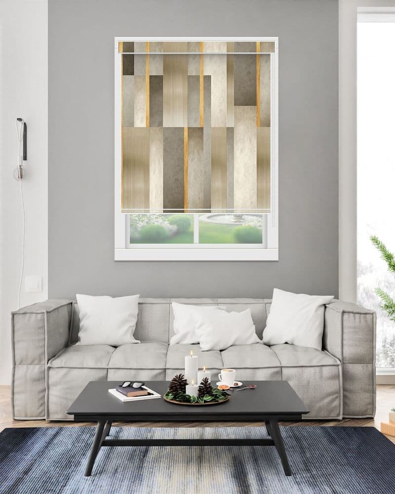 Metallic Grid view 1