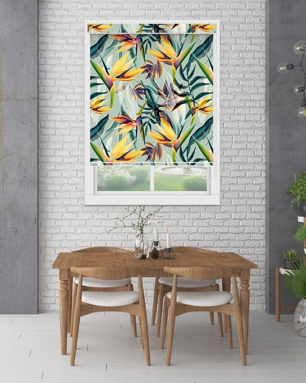 Tropical Floral Blinds