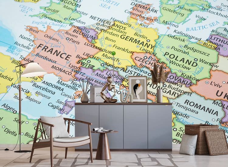 European Countries Map