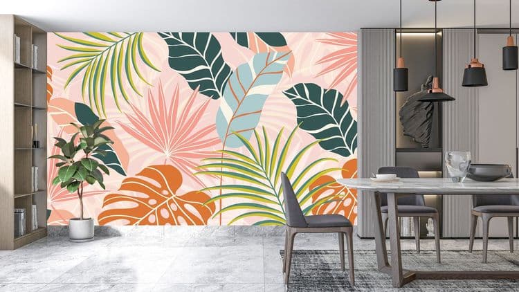 Tropical Leaf Design