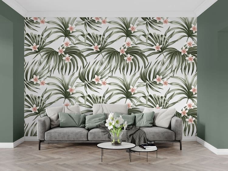 Vintage Palm Floral