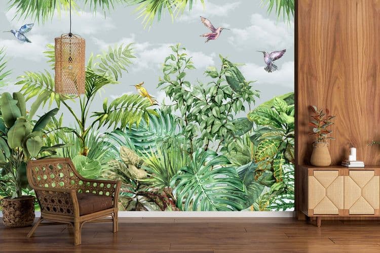 Tropical Garden Foliage