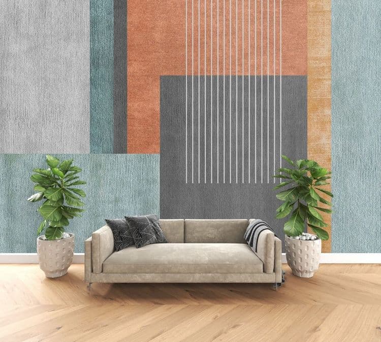 Geometric Square Pattern