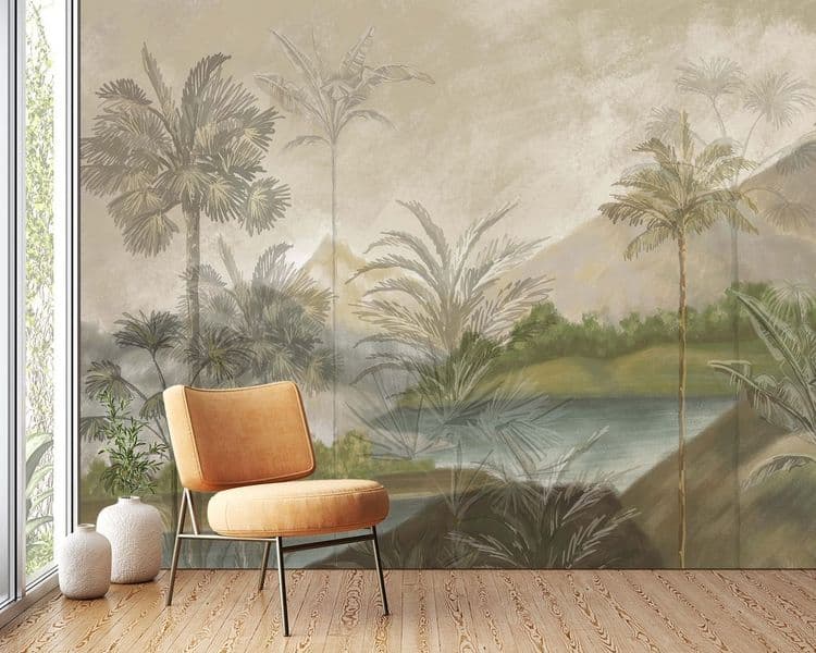 Tropical Mountain Landscape