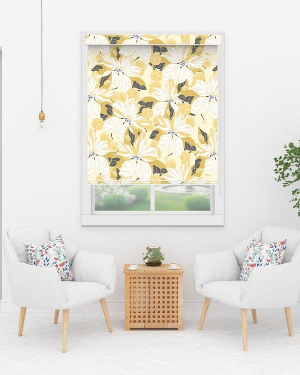 Golden Floral Scatter
