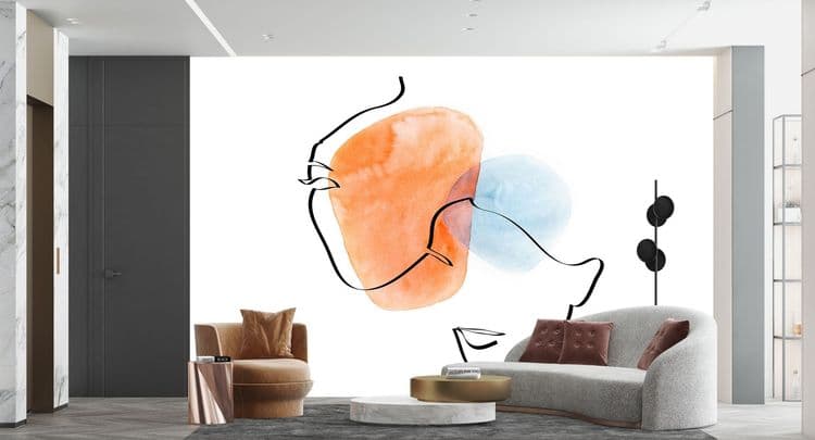 Minimalist Abstract Faces
