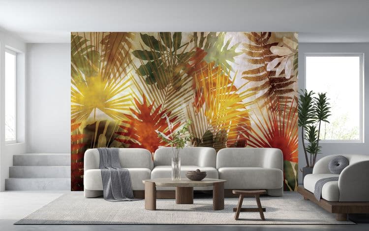 Colorful Tropical Leaves