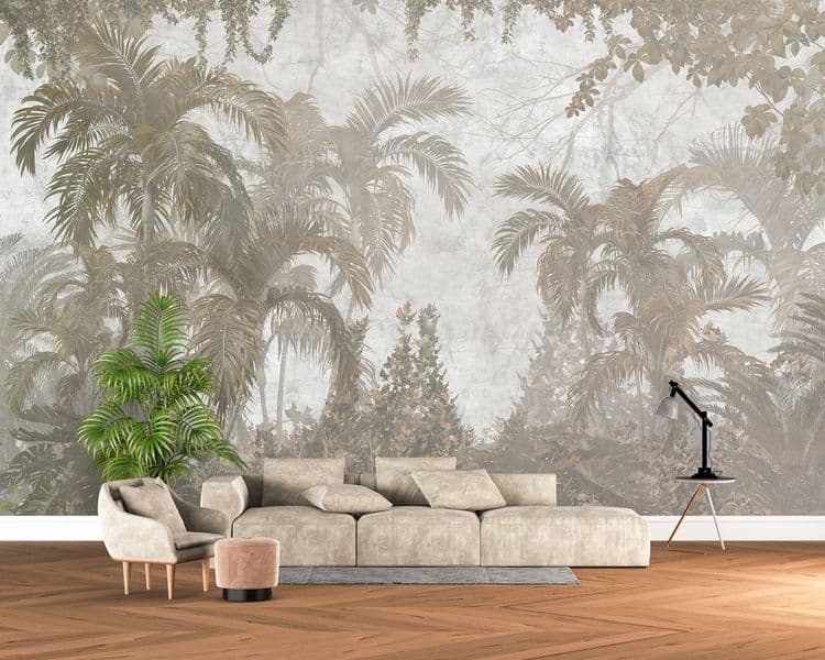 Vintage Tropical Forest