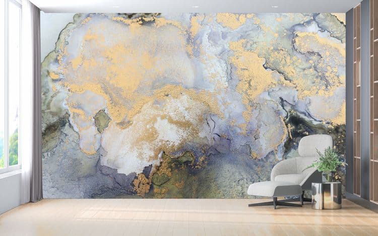 Abstract Fluid Gold