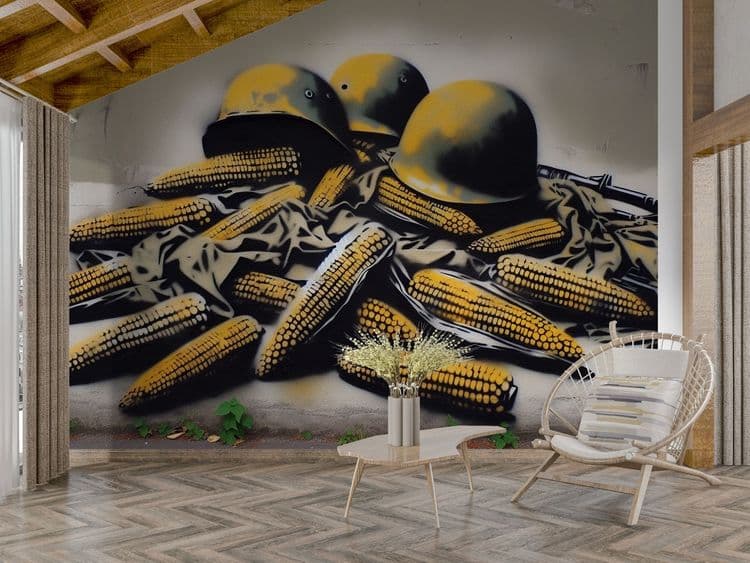 Golden Corn Still Life