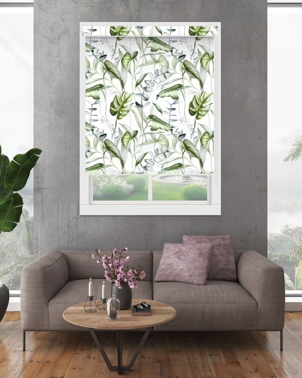 Exotic Leaf Line Blinds