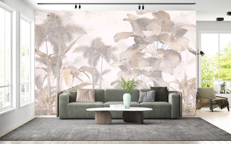 Soft Tropical Leaves
