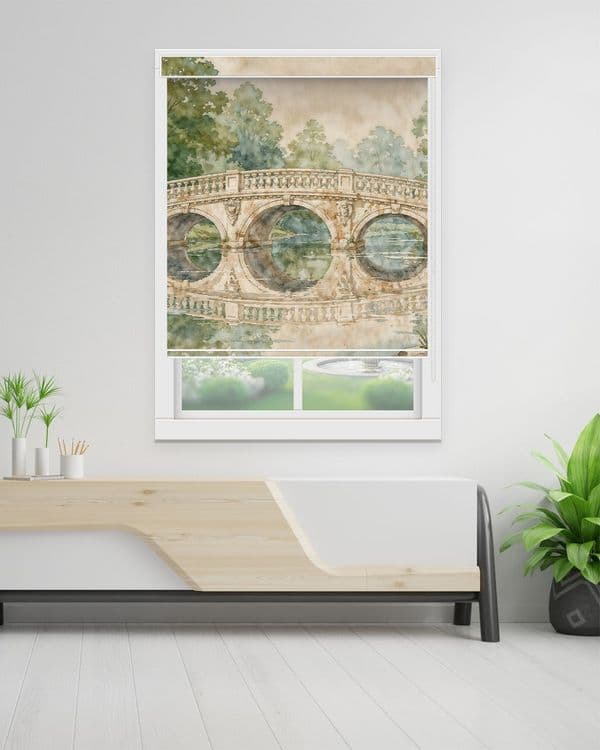 Serene Stone Bridge
