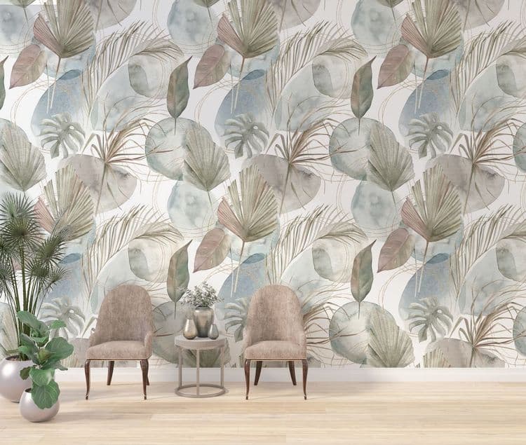Nordic Tropical Leaves