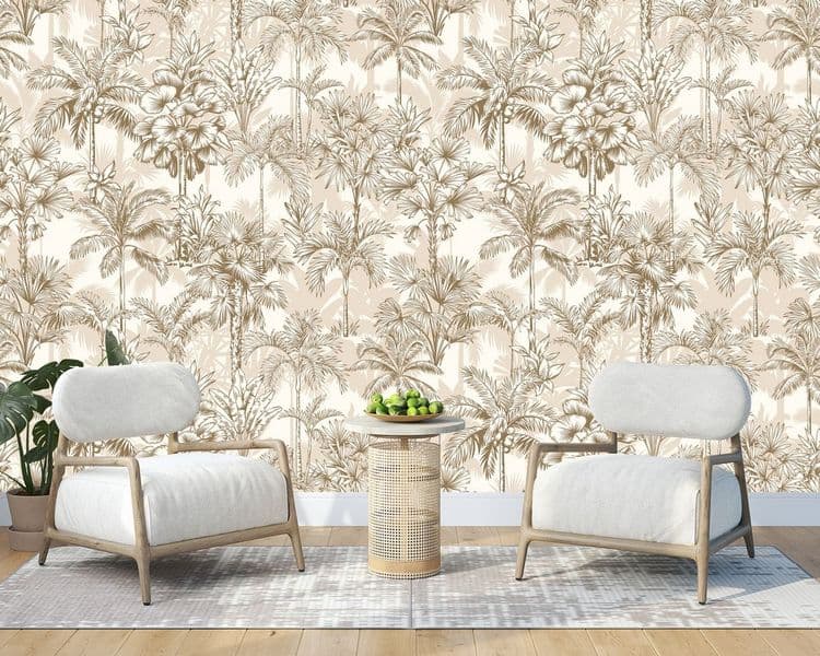 Vintage Tropical Floral